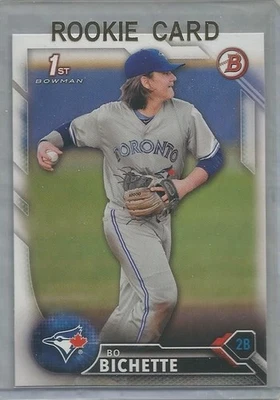 2016-Bowman Draft-BO BICHETTE-(1st)-Rookie Card-Produced-#BD-74-Blue Jays-HOT! - Image 1 of 2