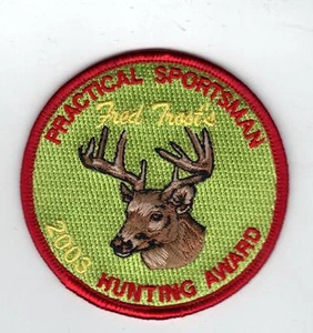 2003 FRED TROST DEER PATCH-MICHIGAN DEER-BEAR-TURKEY-ELK-MOOSE-FISHING-ONTARIO - Picture 1 of 1