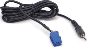 Blaupunkt AUX input lead 3.5mm jack car radio iPhone MP3 auxiliary lead adapter - Picture 1 of 3