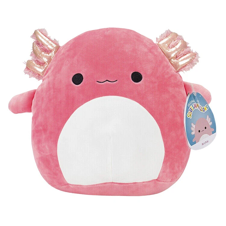 Kellytoy Squishmallow 8 inch Archie the Pink Axolotl