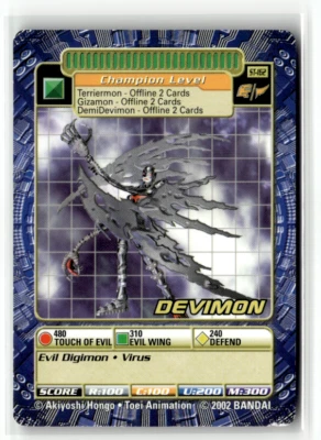 Digimon Digi Battle - Devimon St-162 - Street Starter 4 - Image 1 of 2