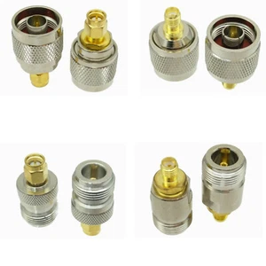 1pce Adapter N to SMA Male & Female RF Coaxial Connector Straight - Picture 1 of 17