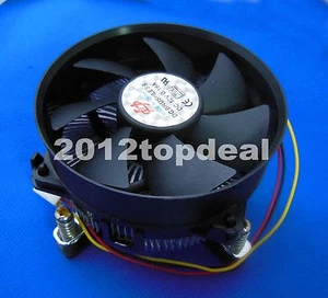 Aluminium Heatsink with Fan For 20W-100W High Power LED Light Lamp Cooling DC12V - Picture 1 of 3