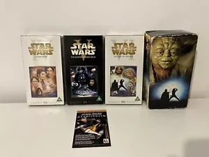 Star Wars Trilogy Box Set, VHS Video Digitally Mastered - Picture 1 of 6