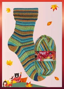 Opal Sock Yarn Laubgeflüster, superwash 4-ply 100g/465yd  #11252 - Picture 1 of 1