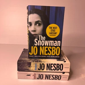 3 x Jo Nesbo Paperback Book Lot - Harry Hole - Snowman - Redbreast - Nemesis - Picture 1 of 22