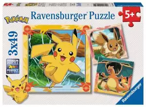 Ravensburger 04062 Pokémon Puzzle Teileanzahl 3x49 - Bild 1 von 4