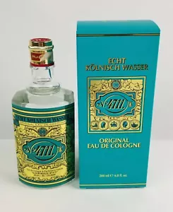 4711 Echt Kolnisch Wasser Original Eau De Cologne 6.8 Fl Oz. 200 ml 100% Full - Picture 1 of 7