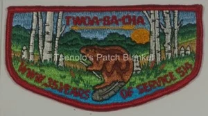 Twoa Ba Cha Lodge 514 1990 35 aniversario solapa como nuevo envío gratuito - Imagen 1 de 1