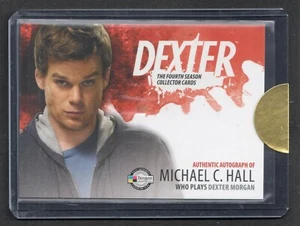 DEXTER SEASON 4 (Breygent) UNSIGNED VERSION SDCC AUTOGRAPH CARD MICHAEL C. HALL - Picture 1 of 3