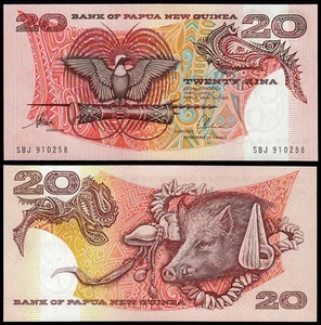 PAPUA NEUGUINEA 20 KINA (P10b) N.D. (1994) UNC - Bild 1 von 1