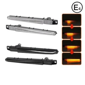 Klar / Smoke Blinkleuchten Seitenmarkierung LED Blinker für BMW M3 E90 E92 E93 - Bild 1 von 16