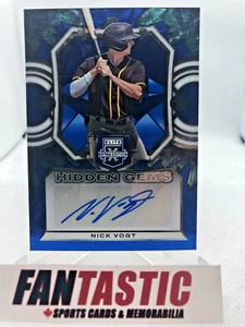 Nick Vogt Hidden Gems Auto HG-NVG 2023 Elite Extra Edition San Diego Padres - Picture 1 of 2