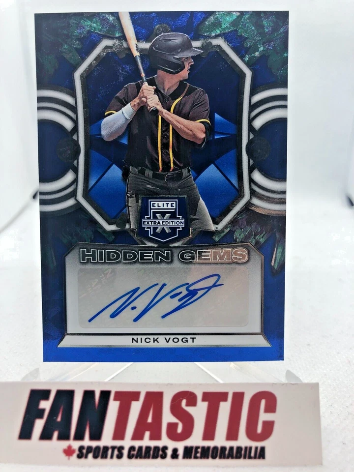 Nick Vogt Hidden Gems Auto HG-NVG 2023 Elite Extra Edition San Diego Padres - Image 1 of 2