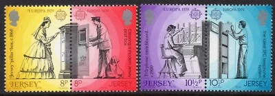 EUROPA CEPT 1979 - Jersey - Post and Telecommunications - MNH Set - Image 1 of 2