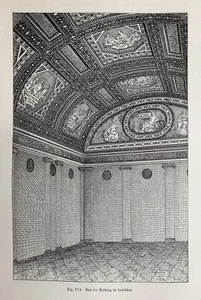 Landshut - Stadtresidenz - Italienischer Saal - Renaissance - Kassettendecke  - Bild 1 von 4