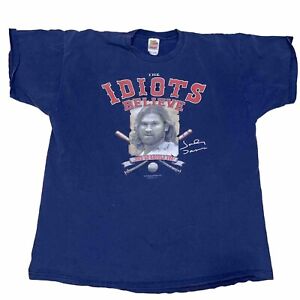 Boston Red Sox Johnny Damon “The Idiots Believe And So Should You” T Shirt 2XL
