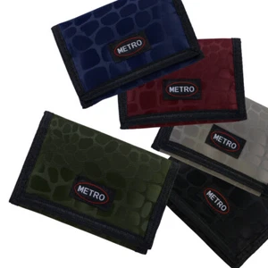 Red-X Mens or Boys TriFold Sports Card Coin Wallet Reptile - Picture 1 of 29