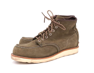 RARE | RED WING 9.5 D CLASSIC MOC TOE BOOT 8857 LODEN ABILENE - Picture 1 of 16