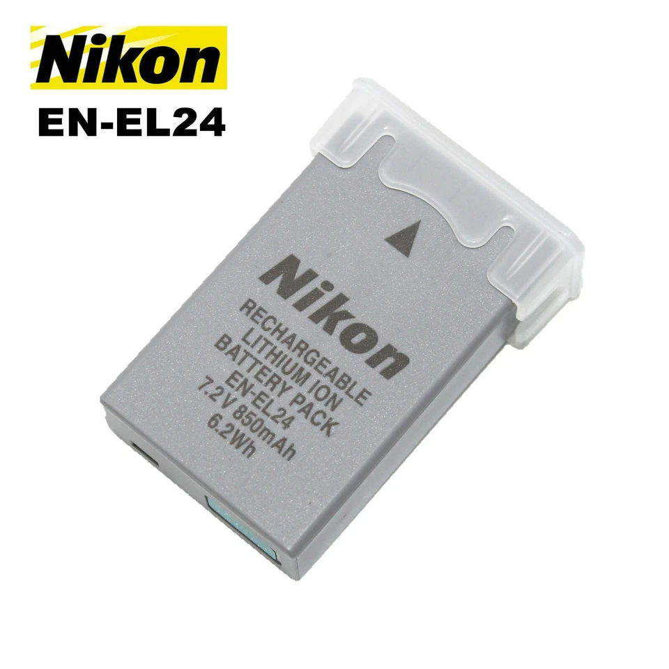 Para Nikon EN-EL24 Batería 1 J5, DL24-85, DL18-50 Cámara Foto 1 de 4