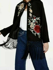 Las mejores ofertas en Flecos Zara abrigos, chaquetas y chalecos para  Mujeres | eBay