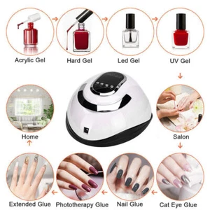 Nail Lamp UV LED Light Professional Nail Polish Fast Dryer Art Gel Curing Device - Picture 1 of 11