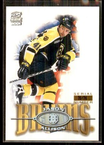 2000-01 Pacific Paramount HoloSilver Jason Allison /74 #16