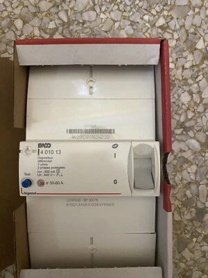 disjoncteur De Branchement différentiel legrand baco  triphasé 30-60A 500mA   (S - Photo 1/3