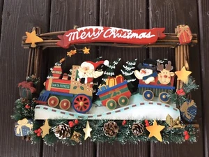 12 X 18in. Santa Express Train Christmas Reef - Picture 1 of 9