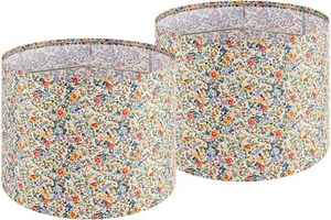 Medium Drum Lamp Shade, Printed Small Flower Lampshade Suitable for Table Lam... - Picture 1 of 9