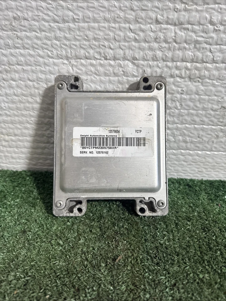 1995 - 2005 年雪佛兰 Cavalier 发动机控制模块 ECM 二手原始设备制造商 12579654 — 第 1/4 张图片