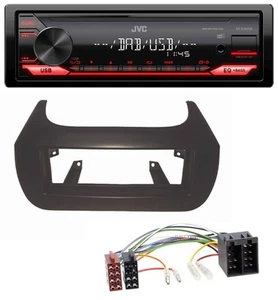 JVC MP3 DAB 1DIN AUX USB Autoradio für Citroen Nemo Fiat Fiorino Qubo Peugeot Bi - Bild 1 von 7