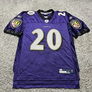 Reebok Baltimore Ravens Ed Reed Jersey Medium Y2k Vintage NFL Football 90s - Picture 1 of 10