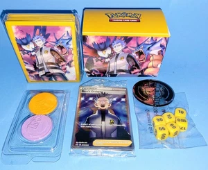 Pokemon Cyrus Premium Tournament Collection SWSH251 Boss's Orders W/Sleeves NEW - Picture 1 of 2