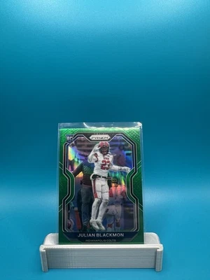 2020 Panini Prizm Green Prizm Julian Blackmon #330 Rookie Colts - Image 1 of 2