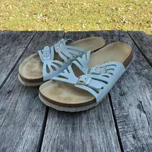 Sandalias para mujer Betula By Birkenstock Jada azules talla 7 EE. UU. 38,5 recorte cómodas - Imagen 1 de 6