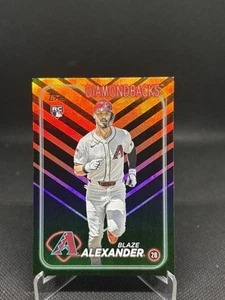 2024 Topps Update Series - Blaze Alexander #US197 Holiday (RC) - Picture 1 of 2