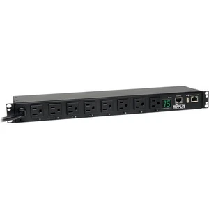 Tripp Lite PDU Switched 120V 1.4kW 15A 8 5-15R 5-15P LX Interface 1URM TAA - Picture 1 of 10
