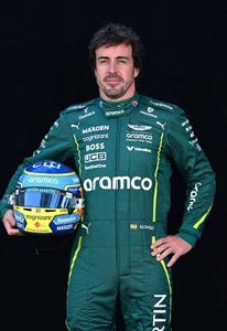 Fernando Alonso 2025 AKTUELLSTER F-1 GOKART RENNANZUG - ALLE GRÖßEN - Bild 1 von 5