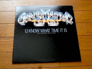 LP GRANDMASTER FLASH/U KNOW WHAT TIME IT IS/EXTENDED SCRATCH - Imagen 1 de 4
