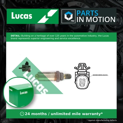 Lambda Sensor fits MAZDA MX5 Mk1 1.6 Pre Cat 90 to 94 Oxygen Lucas B61R18861A - Image 1 of 4