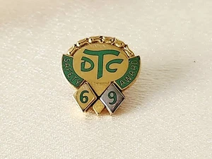 Vintage LGB 1/10 10K GF 1969 DTC Safety Award Pin Back - Picture 1 of 10