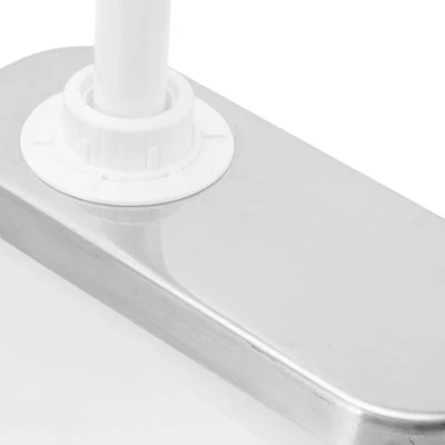 Condiment Pump Dispenser Sauce Dispenser With 3 Jars Hand Press Syrup Pump - Image 1 of 4