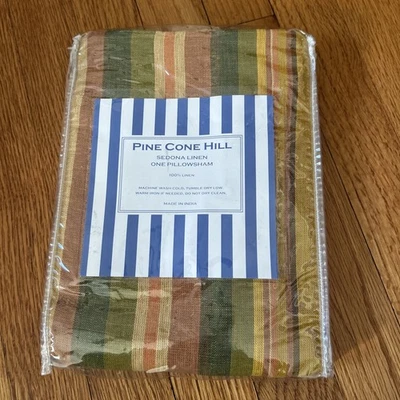 PINE CONE HILL SEDONA LINEN~ONE EURO PILLOW SHAM NWT - Image 1 of 3