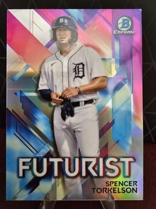 2021 Bowman #FUT-ST Spencer Torkelson Detroit Tigers - Foto 1 di 2