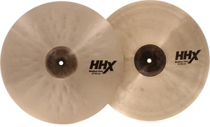 Sabian 15" HHX Complex Medium Hi-hat Cymbals - Picture 1 of 4