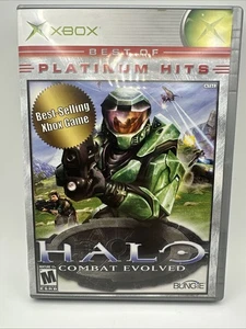 Halo Combat Evolved - Best of Platinum Hits Microsoft Xbox CIB con manuale - Foto 1 di 4