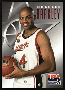 1996 Fleer Skybox Charles Barkley Team USA #1 - Picture 1 of 2