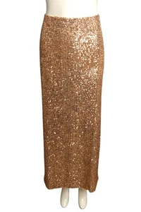 TOM FORD- 2021 Blush Sequin Skirt, Size 16 - Picture 1 of 5