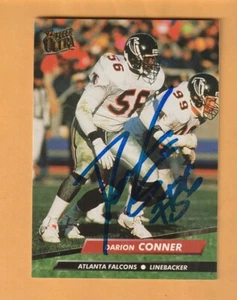 Darion Conner Atlanta Falcons AUTO Signed 1992 Fleer Ultra Macon Mississippi - Picture 1 of 2